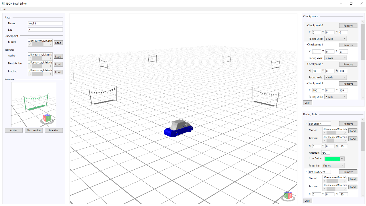 JSON Level Editor