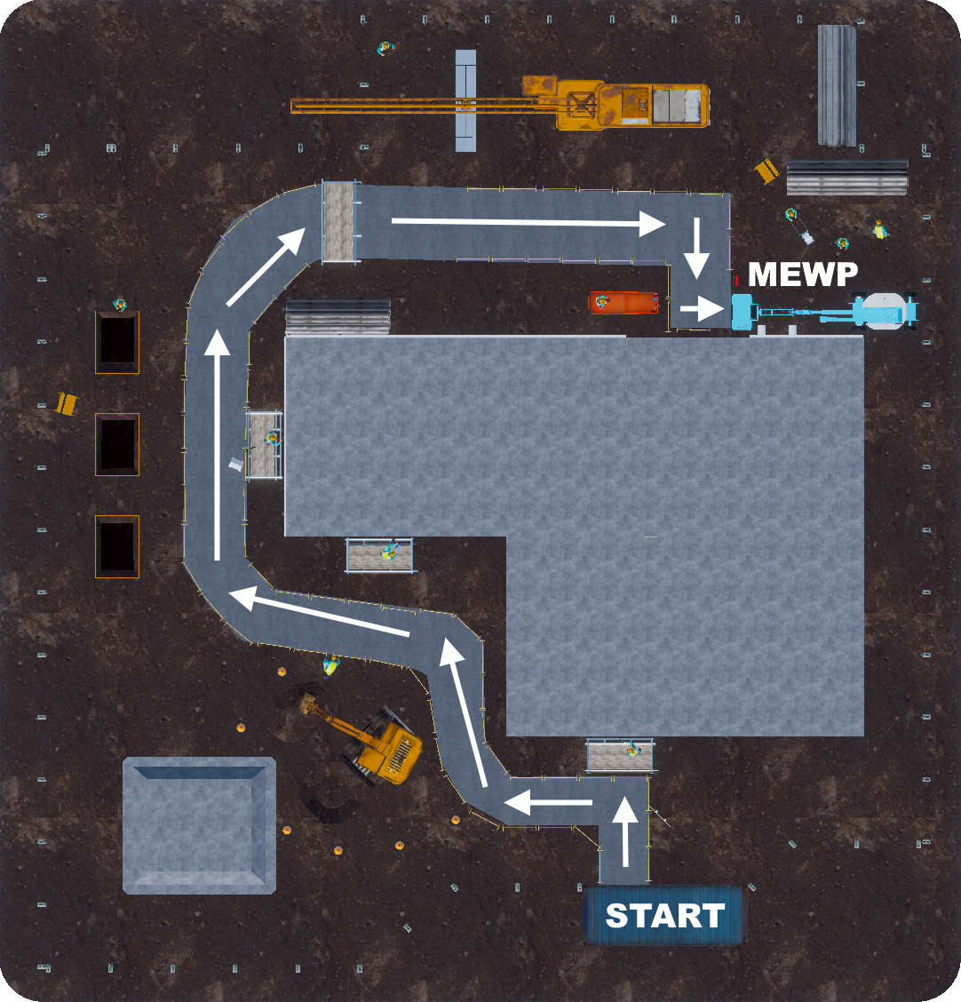 Construction Site 1 Map